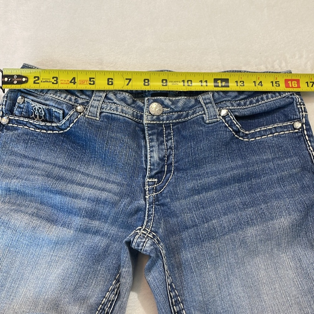 PAISLEY SKY SIZE 10 Women's Blue Jeans - Picture 4 of 6